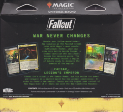 Magic the Gathering - Universes Beyond: Fallout - Hail, Caesar Commander Deck 195166228532 - Image 2