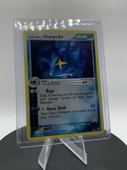 Team Aqua's Sharpedo 5/95 Ex Team Magma vs Team Aqua Reverse Holo Card DMG - Image 3