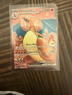 Pokemon Card - Charizard ex #183/165 from 151 Full Art Ultra Rare NM - Image 4