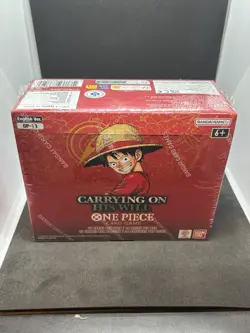 English One Piece Card Game - OP13 Carrying On His Will Booster Box SEALED 🔥 - Image 2