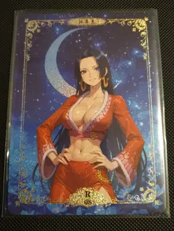 One Piece Goddess Hall 2 Doujin Waifu Trading Card R-08, Boa Hancock - Image 1