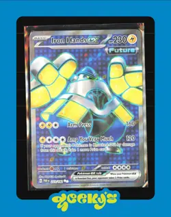 Iron Hands ex 223/182 SV04: Paradox Rift Holo - Pokemon Card - Image 1