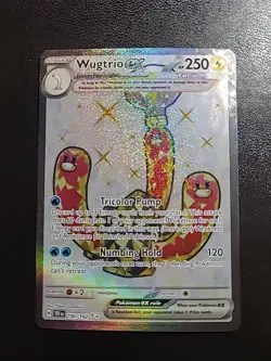 Wugtrio ex - 190/162 - Pokemon Temporal Forces Full Art Card NM - Image 1