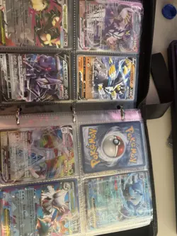 Pokemon Binder ( ALL CARDS SHOWN IN PHOTOS ) V’s, Vmax, Ex , Ar - Image 2