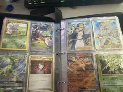 Pokemon Binder ( ALL CARDS SHOWN IN PHOTOS ) V’s, Vmax, Ex , Ar - Image 4
