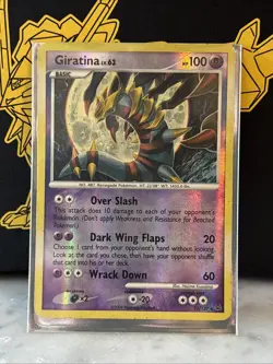 Pokemon TCG Giratina LV.63 Holo Rare Platinum Set 2009 Holo Card 10/127 - Image 1