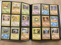 300+ Vintage Pokemon Cards in Binder including holos and rares - Image 3