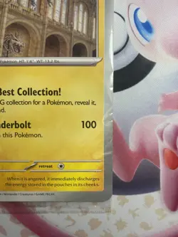 Pokemon x Natural History Museum: Pikachu at the Museum (sealed) Promo Card - Image 5