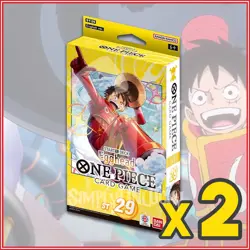 ONE PIECE CARD GAME: EGGHEAD STARTER DECK ST-29 x2 ENGLISH ships 1/16 - Image 1