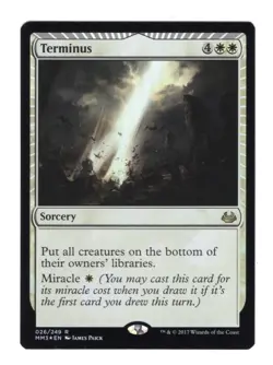 Terminus - Foil NM, English MTG Modern Masters 2017 - Image 1