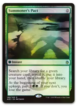 Summoner's Pact #189 (Foil) (NM) Masters 25 A25 Magic MTG - Image 1