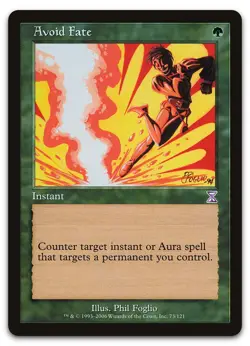 Avoid Fate #73 (NM) Timeshifted TSB Magic MTG - Image 1