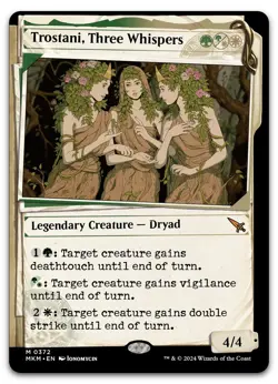 Trostani, Three Whispers (Showcase) (0372) #372 NM Murders Karlov Manor - Image 1