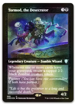 Tormod, the Desecrator (Foil Etched) #569 (NM) Commander Legends CMR Magic MTG - Image 1