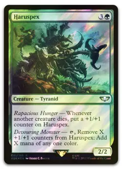 Haruspex (Surge Foil) #91 (NM) Warhammer 40,000 40K Magic MTG - Image 1