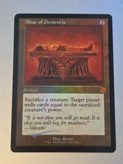 Altar of Dementia The Brothers' War: Retro Frame Artifacts Foil - Image 1
