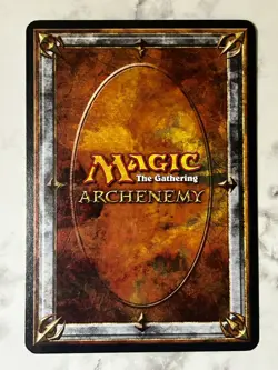 All In Good Time - MTG Magic Archenemy Scheme Oversized Jumbo 3.5x5" - LP - Image 2