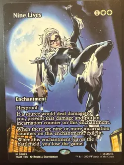 Marvel: MTG: Spider-Man - Nine Lives (Borderless) Eternal-Legal Regular M 0003 - Image 1