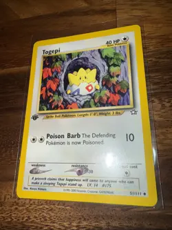 Pokemon Neo Genesis First Edition Togepi - Image 4
