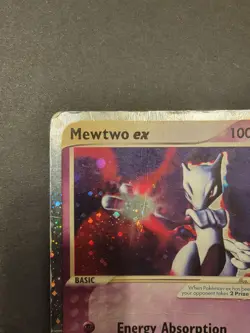 Pokemon Mewtwo-EX Holo Foil Psychic 101/109 Damaged 2003 Nintendo Pokemon TCG. - Image 5