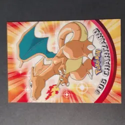 Charizard #06 1999 Topps Series 1 Pokemon Black Logo TV Animation Edition *Read* - Image 3