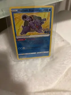 Radiant Blastoise 018/078 Pokemon GO Holo - Image 3