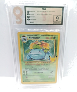 Pokemon Venusaur Celebrations 15/102 Graded 9 by Only Grading (Not PSA/BGS) - Image 3