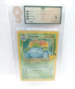 Pokemon Venusaur Celebrations 15/102 Graded 9 by Only Grading (Not PSA/BGS) - Image 4