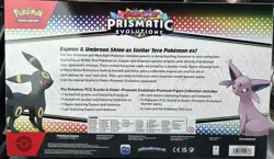 Pokemon Prismatic Evolutions Premium Figure Collection Espeon & Umbreon New - Image 2