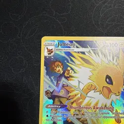 Jolteon TG04/TG30 Ultra Rare Pokemon TCG Brilliant Stars Trainer Gallery NM - Image 2