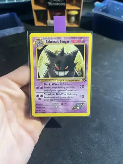 Pokemon TCG Sabrina's Gengar Gym Challenge 29/132 Non-Holo Rare NM - Image 1