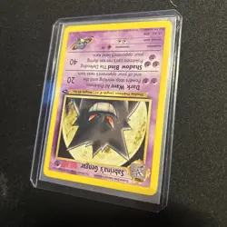 Pokemon TCG Sabrina's Gengar Gym Challenge 29/132 Non-Holo Rare NM - Image 2