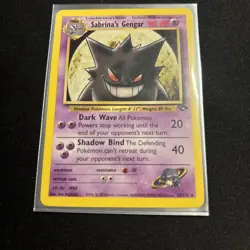 Pokemon TCG Sabrina's Gengar Gym Challenge 29/132 Non-Holo Rare NM - Image 5