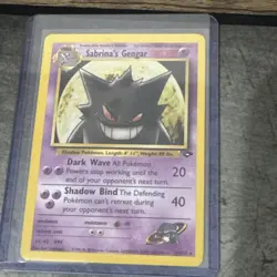 Pokemon TCG Sabrina's Gengar Gym Challenge 29/132 Non-Holo Rare NM - Image 1