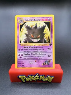 Pokemon TCG Sabrina's Gengar Gym Challenge 29/132 Non-Holo Rare Card LP-NM - Image 1