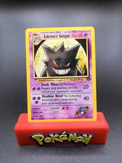Pokemon TCG Sabrina's Gengar Gym Challenge 29/132 Non-Holo Rare Card LP-NM - Image 1