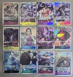 One Piece TCG Super Rare Lot of 12 Super Rare Cards One Piece Lot Japanese - Image 1