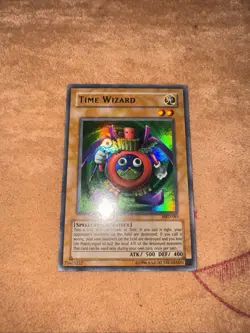 🔥 YUGIOH Time Wizard MRD-065 ULTRA RARE Metal Raiders LP ORIGINAL #3 🔥 - Image 1