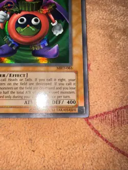 🔥 YUGIOH Time Wizard MRD-065 ULTRA RARE Metal Raiders LP ORIGINAL #3 🔥 - Image 4