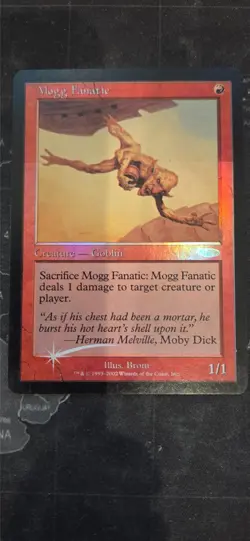 MtG Mogg Fanatic Foil FNM Promo - Image 1
