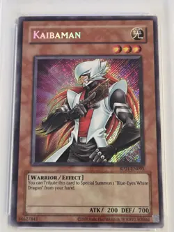 PSA 9 Kaibaman RP01-EN095 Secret Rare Yugioh Retro Pack 1 Reprint Unlimited Mint - Image 2