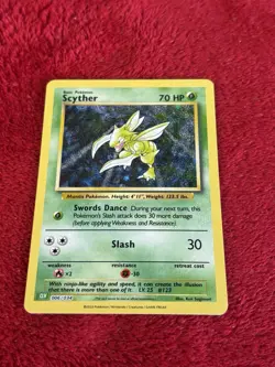 Scyther 006/034 Trading Card Game Classic Holo Near Mint - Image 1