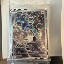 Pokemon Center Thundurus Black Bolt SVP 209 ETB Promo TCG Sealed - Image 1