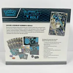 Pokemon TCG: Black Bolt ETB Elite Trainer Box Pokemon Center Exclusive (Sealed) - Image 2