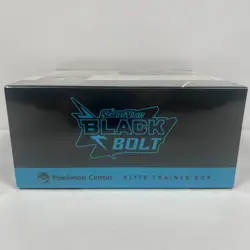Pokemon TCG: Black Bolt ETB Elite Trainer Box Pokemon Center Exclusive (Sealed) - Image 5