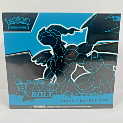 Pokemon TCG: Black Bolt ETB Elite Trainer Box Pokemon Center Exclusive (Sealed) - Image 2