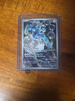 Pokemon Center Thundurus Black Bolt SVP 209 ETB Promo TCG Stamped - Image 1