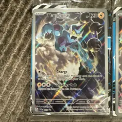 Pokemon Center Thundurus Black Bolt SVP 209 ETB Promo TCG (2 Sealed packs) GET2 - Image 5