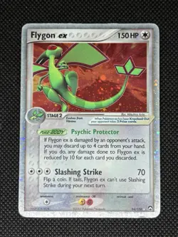 2007 Flygon Ex Holo LP- 94/108 Power Keepers Rare Vintage Pokemon Card TCG - Image 1