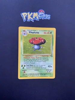 Pokemon TCG Vileplume Jungle 15/64 Holo Rare MP. - Image 1
